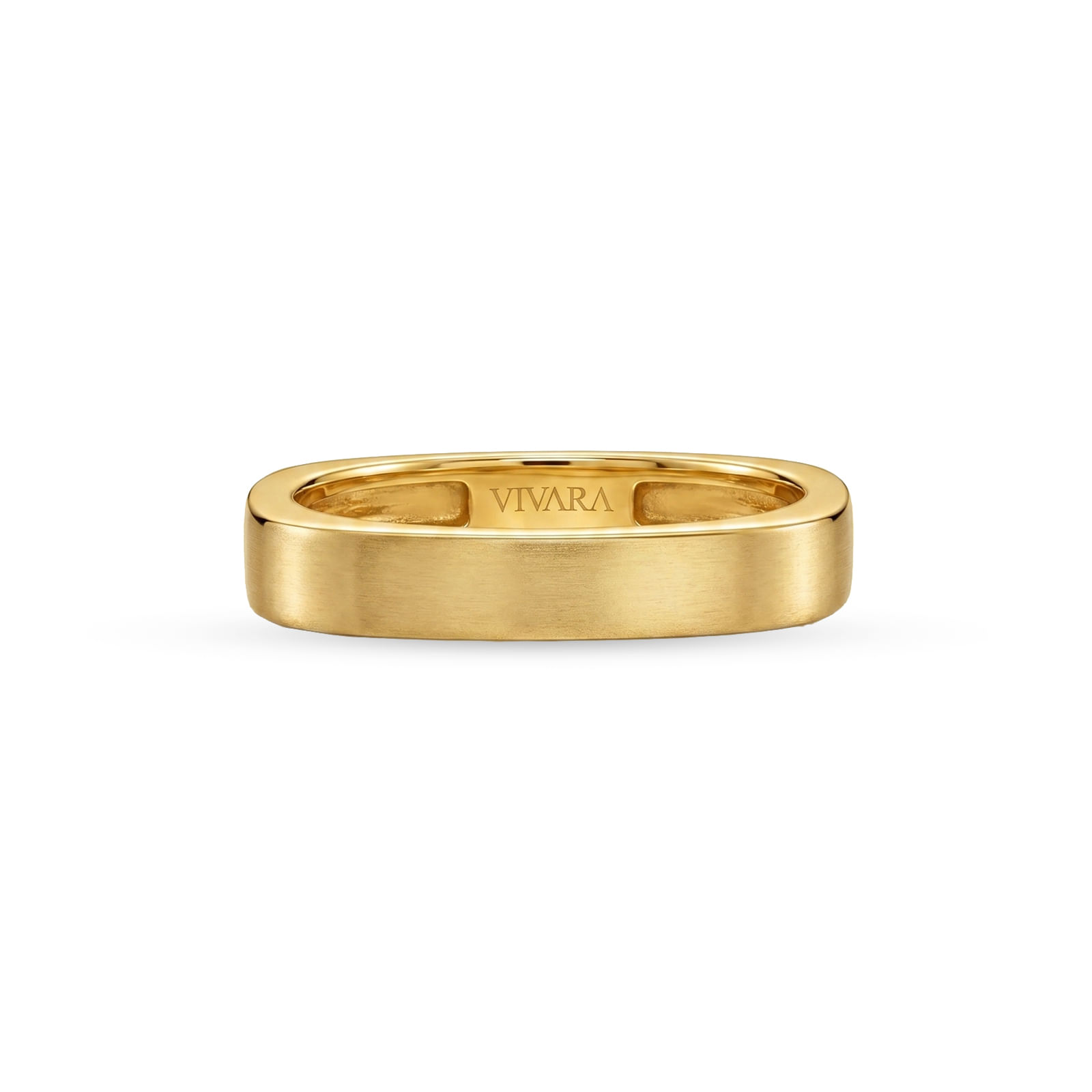 Anel Square em Ouro Amarelo 18k