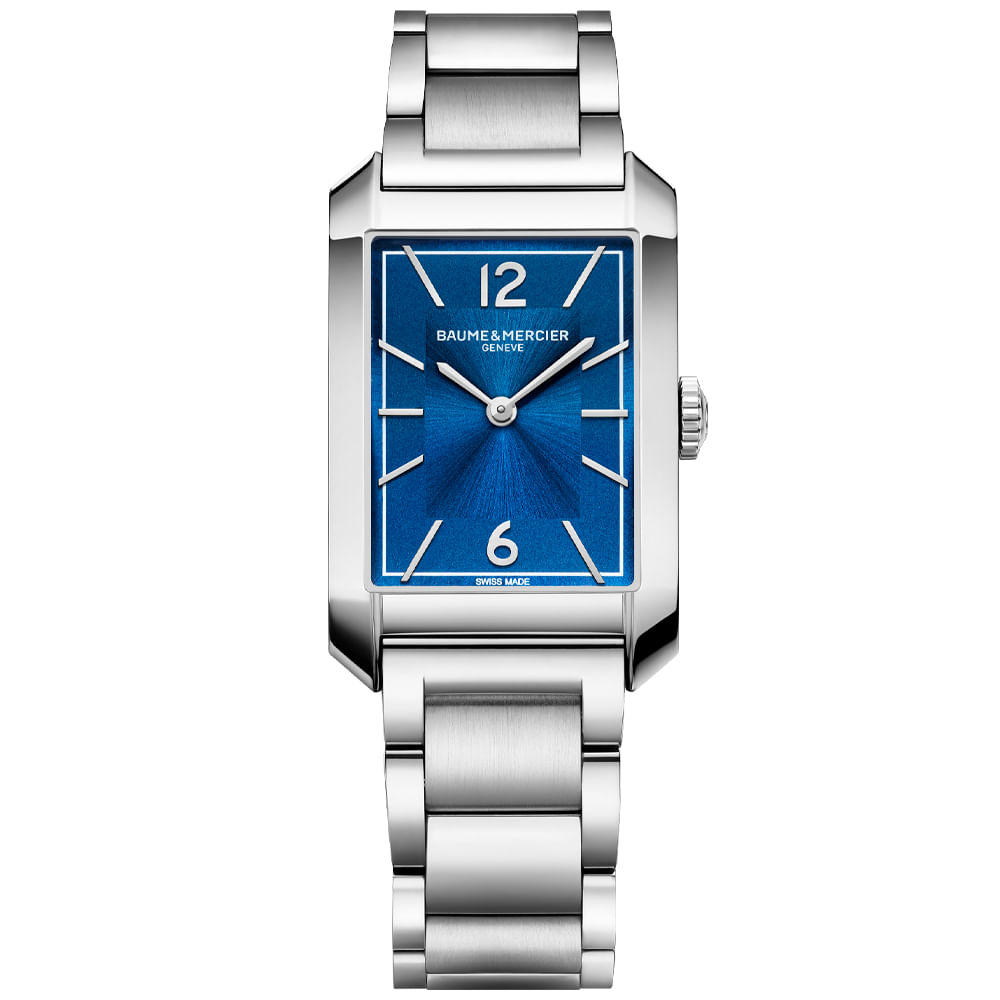 Relógio Baume & Mercier Hampton Unissex em Aço Prateado M0A10754