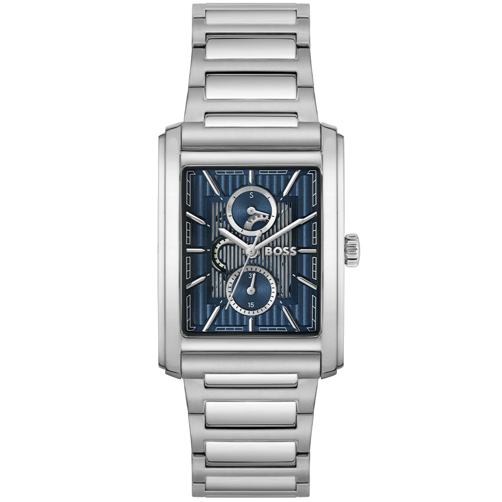 Relógio Boss Principle Dress Multi Masculino em Aço Prateado 1514318