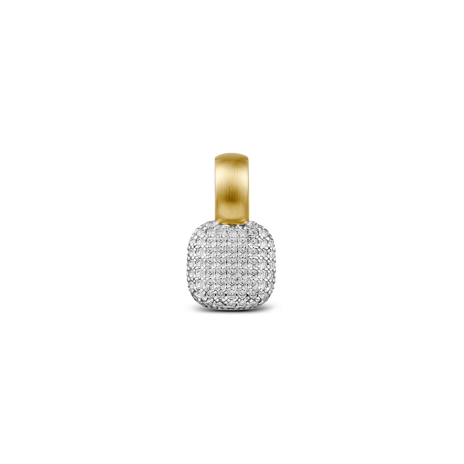 Pingente Capri em Prata 925 e Ouro Amarelo 18k com Diamantes 0,29 ct