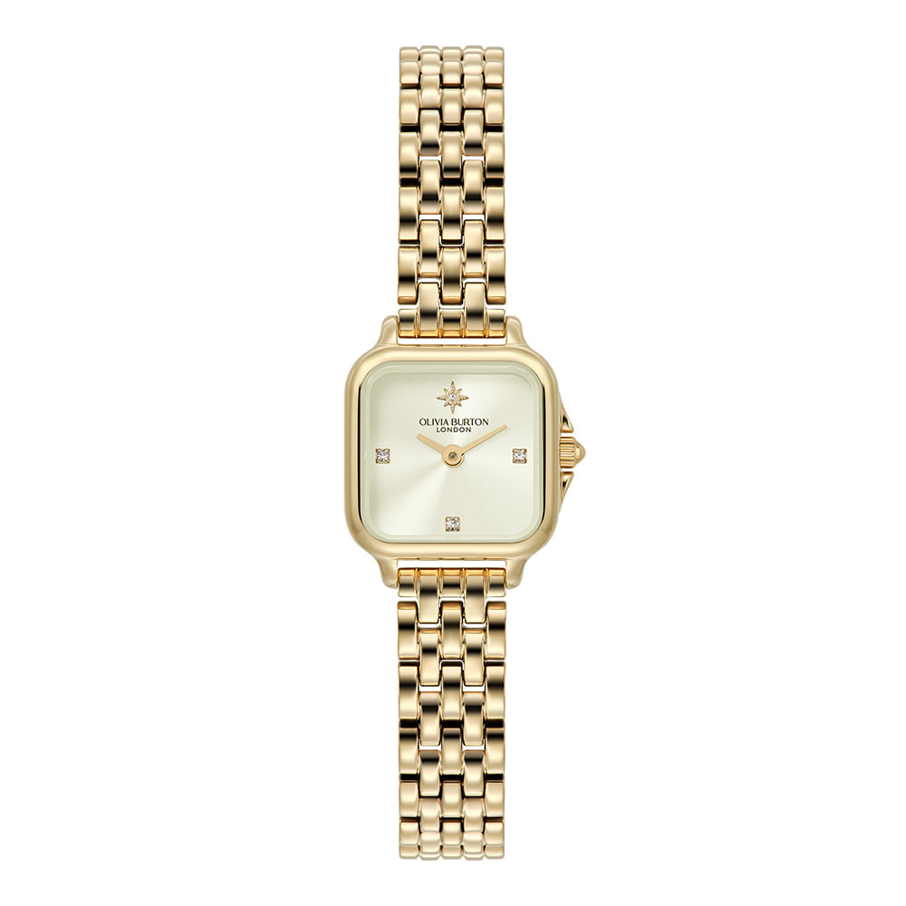 Relógio Olivia Burton Feminino Aço Dourado 24000257