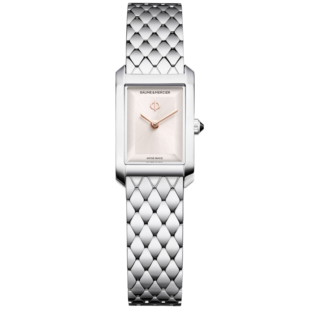 Relógio Baume & Mercier Hampton Feminino em Aço Prateado M0A10860
