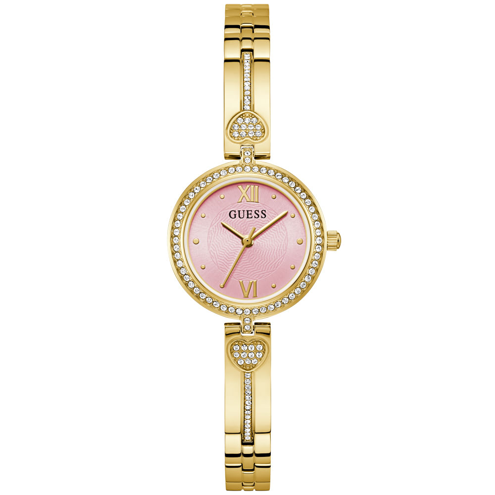 Relógio Guess Feminino em Aço Dourado GW0655L5