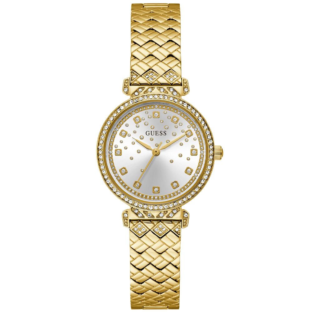 Relógio Guess Feminino em Aço Dourado GW0763L2