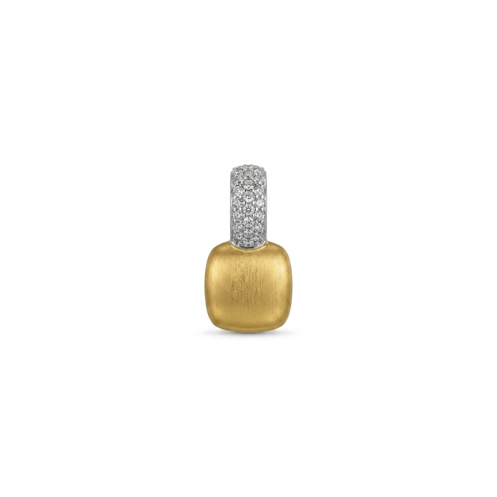 Pingente Capri em Prata 925 e Ouro Amarelo 18k com Diamantes 0,01 ct