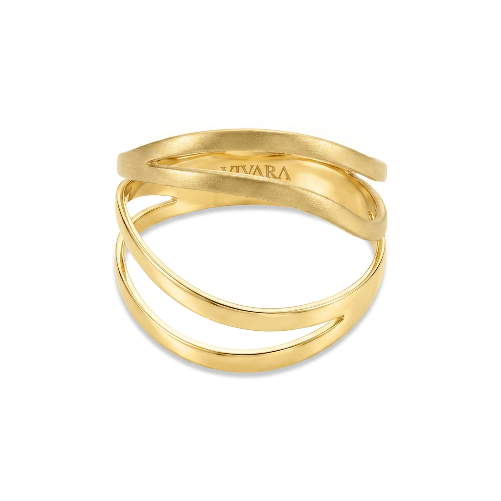 Anel Pop Gold em Ouro Amarelo 18k