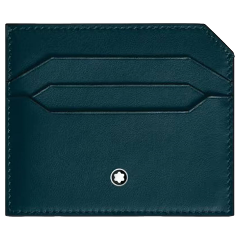 Porta Cartão Montblanc em Couro Verde 198755