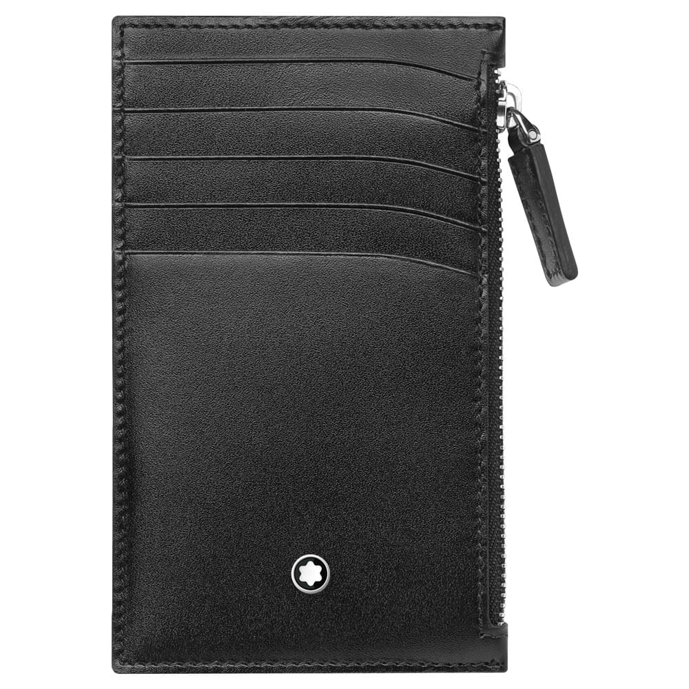Porta-Cartões Montblanc Meisterstück Pocket Masculino Couro Preto 118313