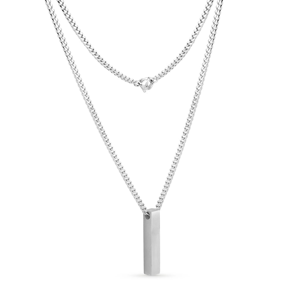 Colar Personalizável Life Masculino Aço
