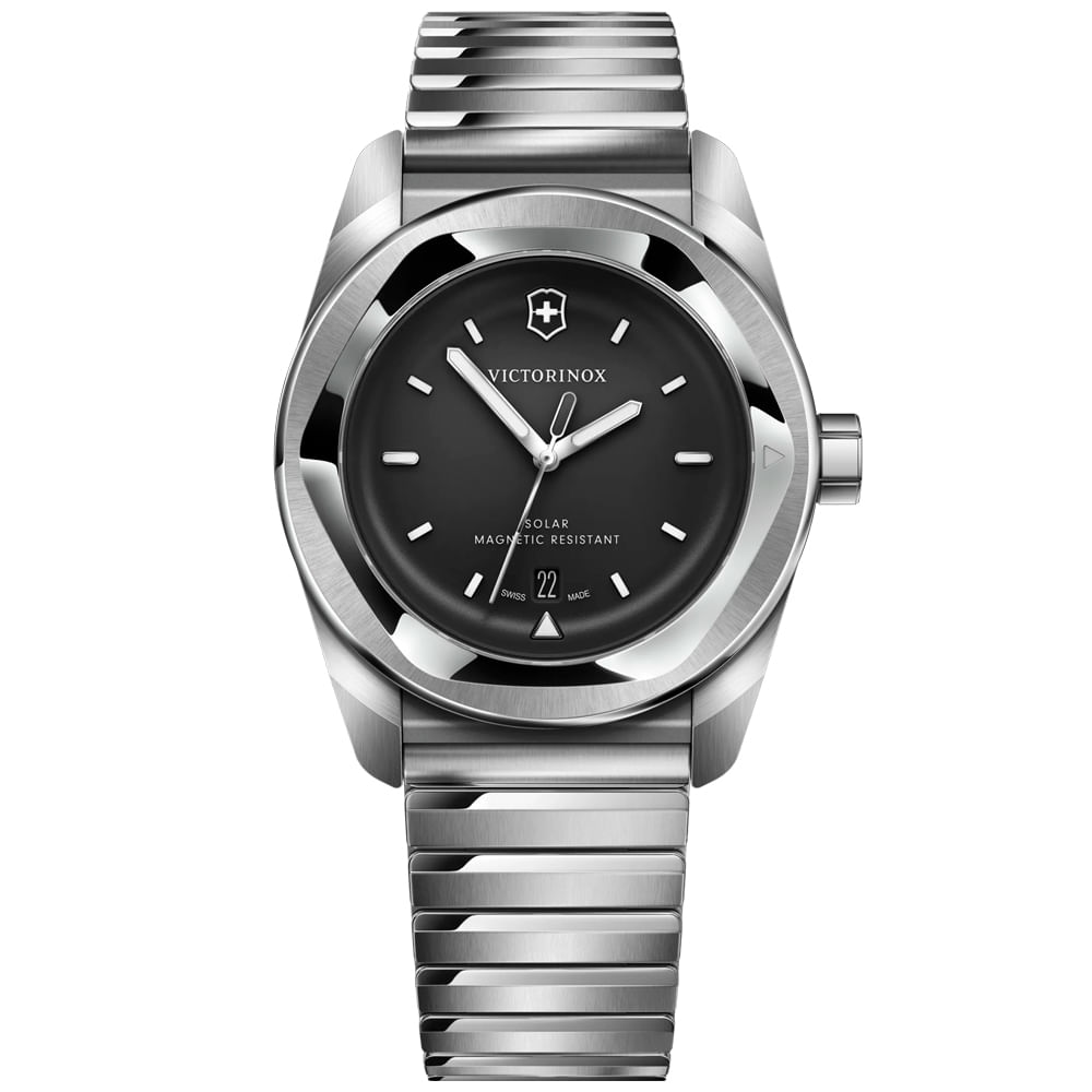 Relógio Victorinox Concept One Solar Unissex em Aço Prateado 242055