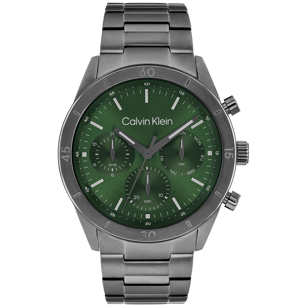 Relógio Calvin Klein CK Performance Masculino em Aço Cinza 25200561