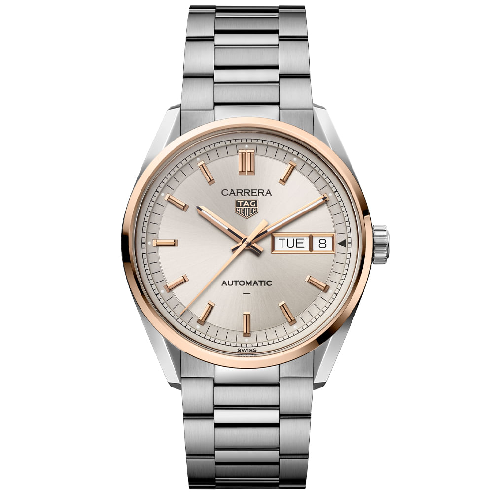 Relógio TAG Heuer Carrera Automático Masculino em Aço Prateado WDA2150.BA0043