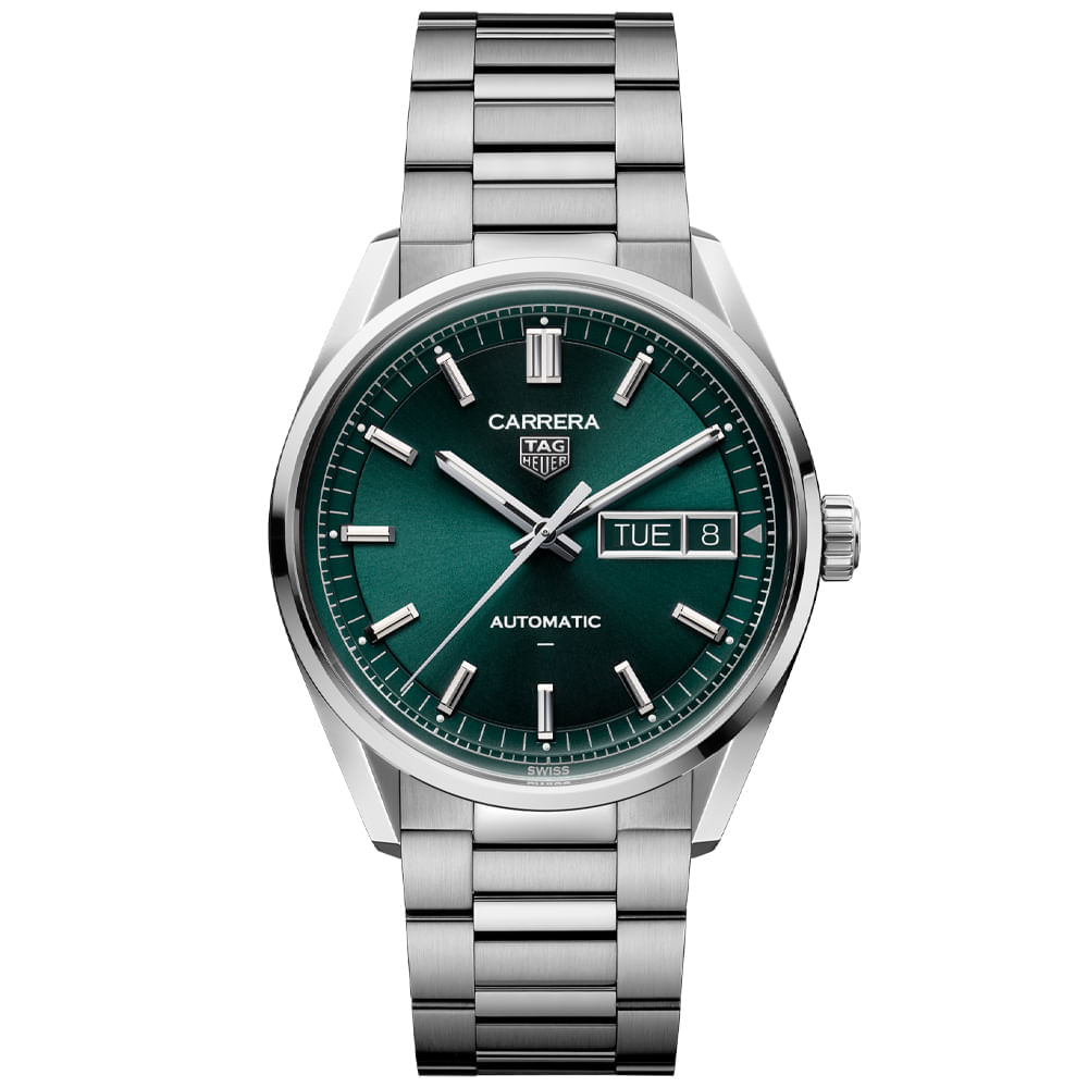 Relógio TAG Heuer Carrera Automático Masculino em Aço Prateado WDA2115.BA0043