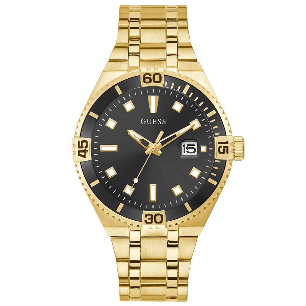 Relógio Guess Masculino em Aço Dourado GW0330G2