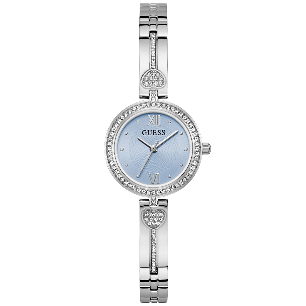 Relógio Guess Feminino em Aço Prateado GW0655L4