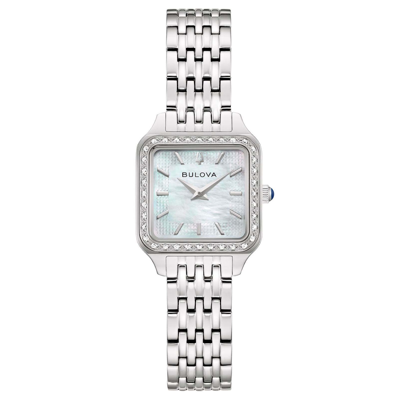 Relógio Bulova Sutton Feminino em Aço Prateado 96R256N