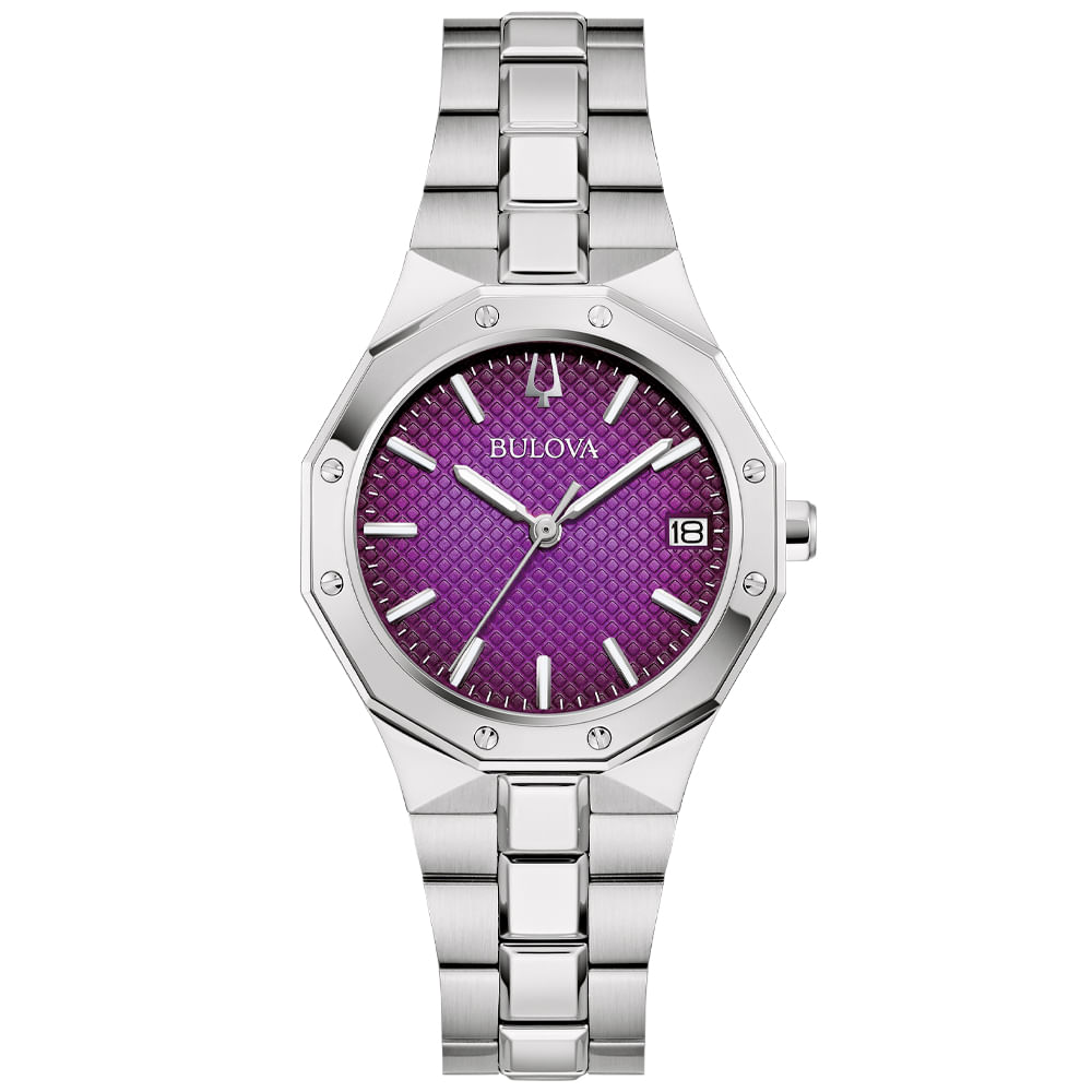 Relógio Bulova Prestige Feminino em Aço Prateado 96M168