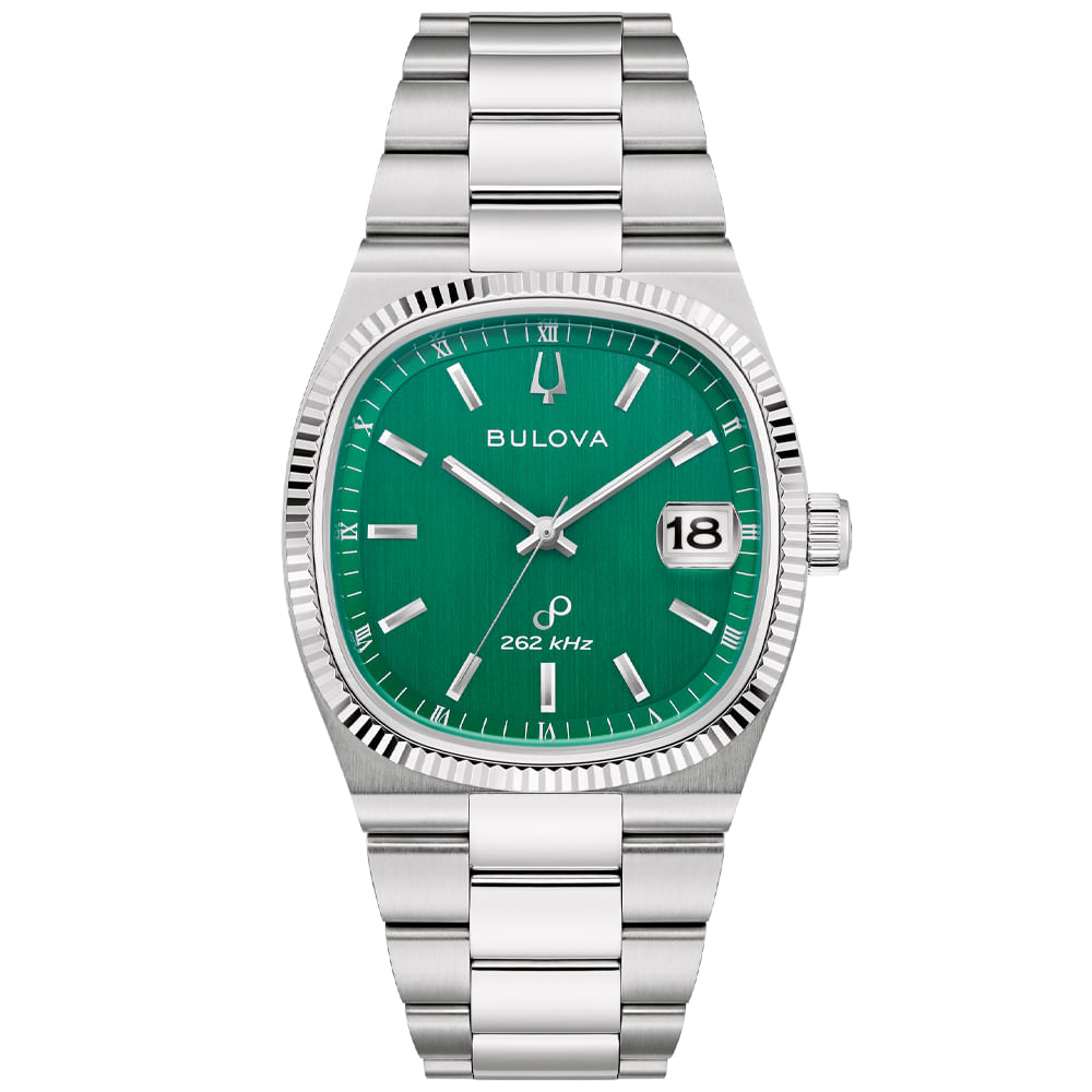 Relógio Bulova Super Seville Masculino em Aço Prateado 96B439