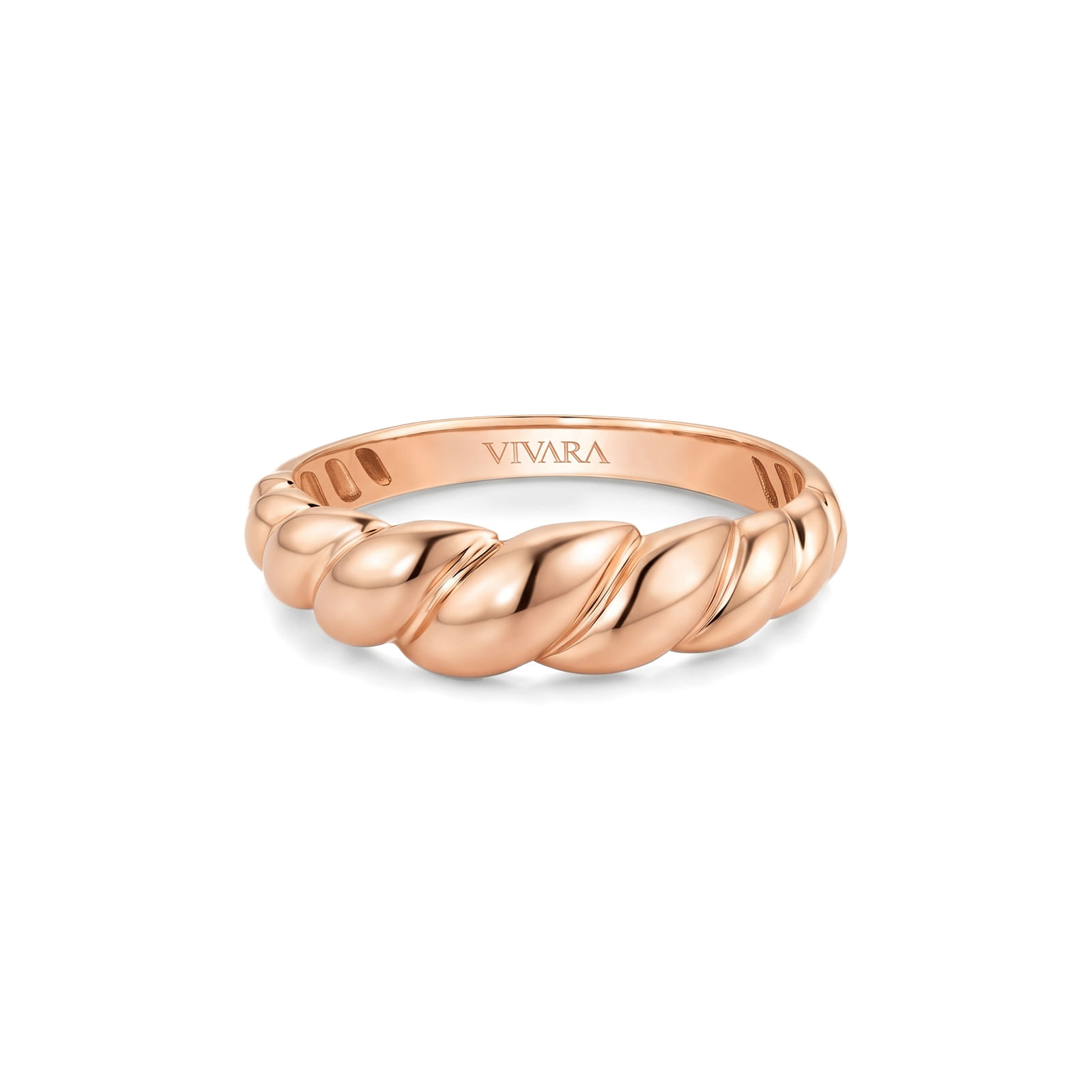 Anel Viena em Ouro Rosé 18k