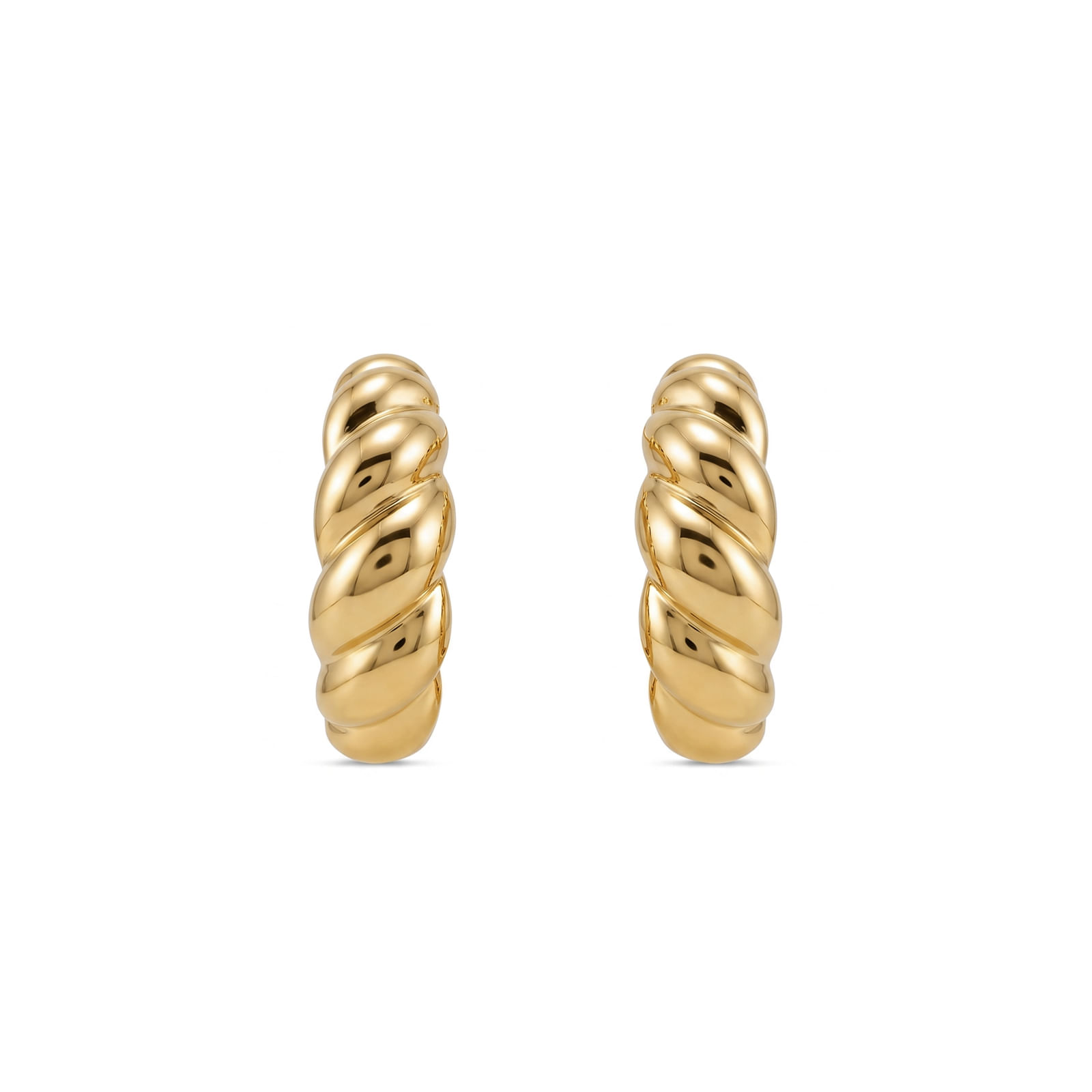 Argola Viena em Ouro Amarelo 18k, 20mm