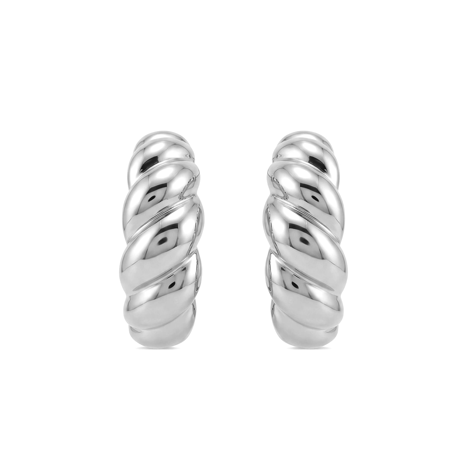 Argola Viena em Prata 925, 24mm