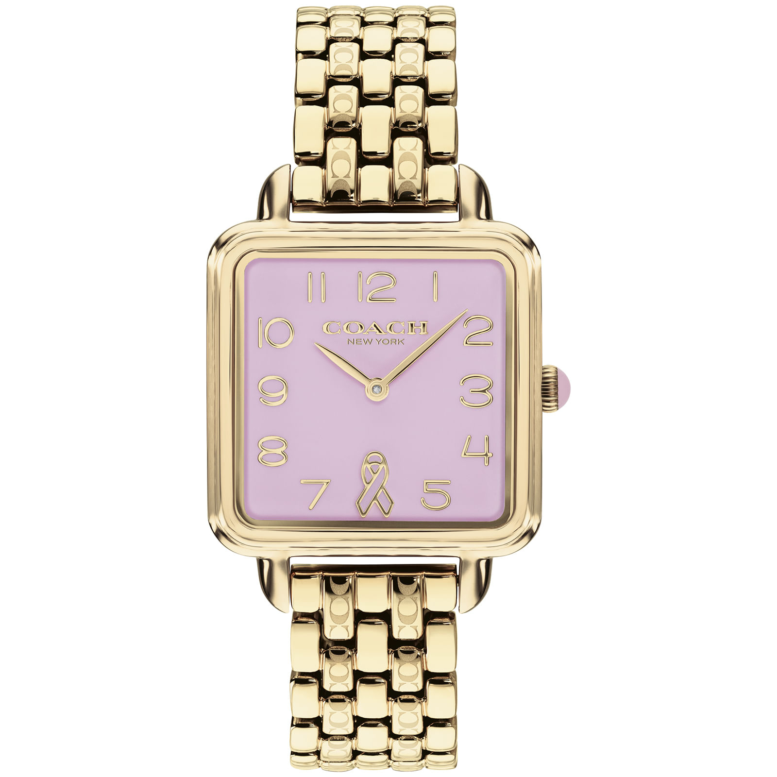 Relógio Coach Cass Feminino em Aço Dourado 14504692