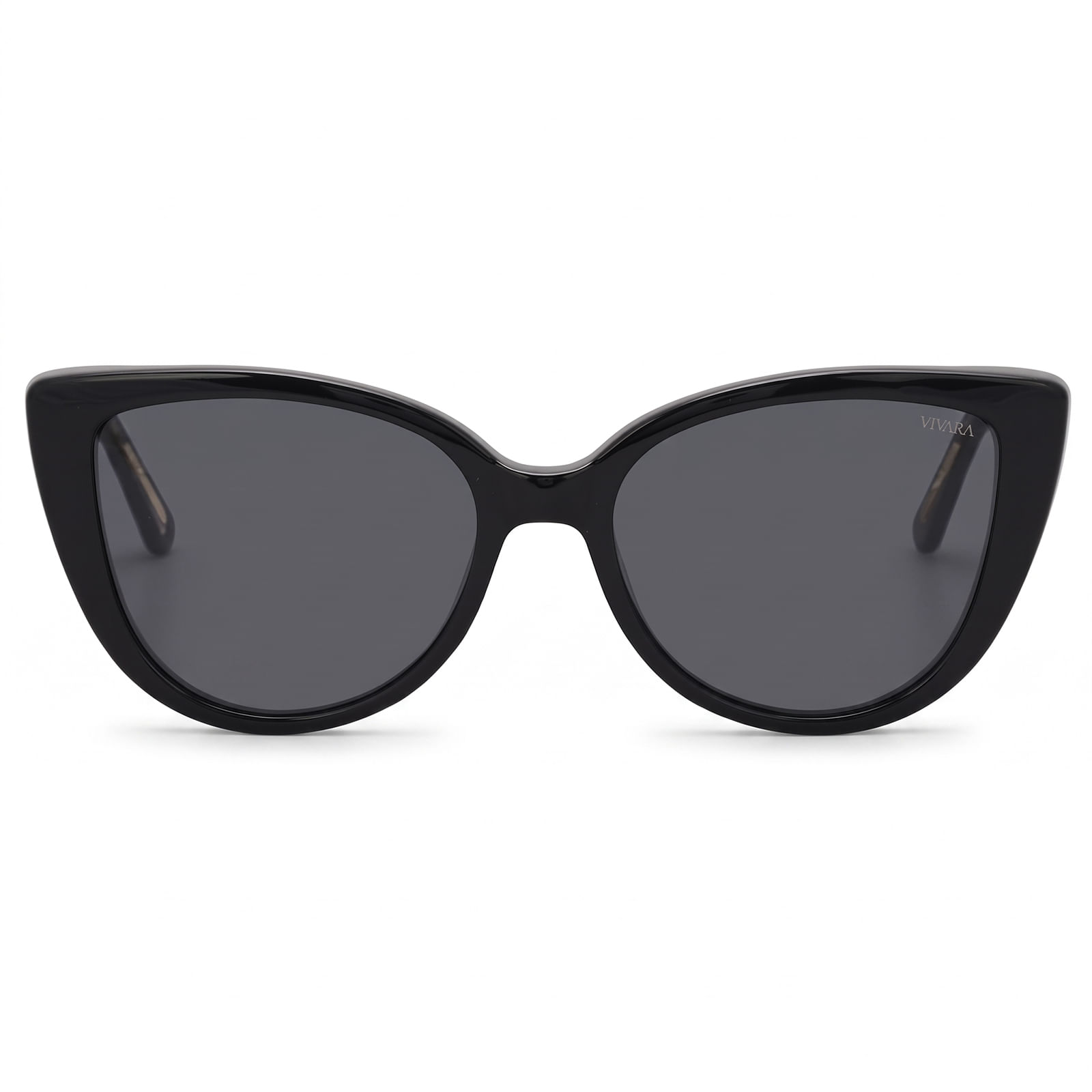 Óculos de Sol Vivara Gatinho Polarizado Preto