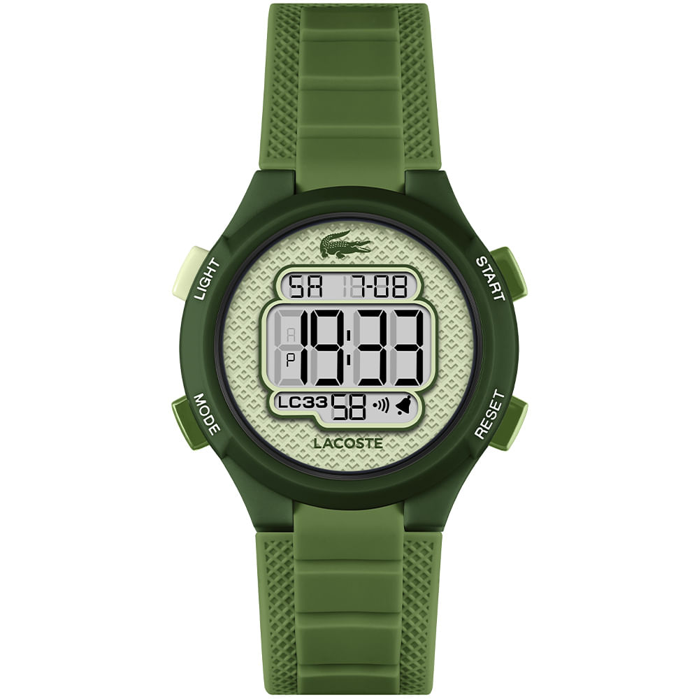 Relógio Lacoste LC33 Kids Infantil em Borracha Verde 2030069