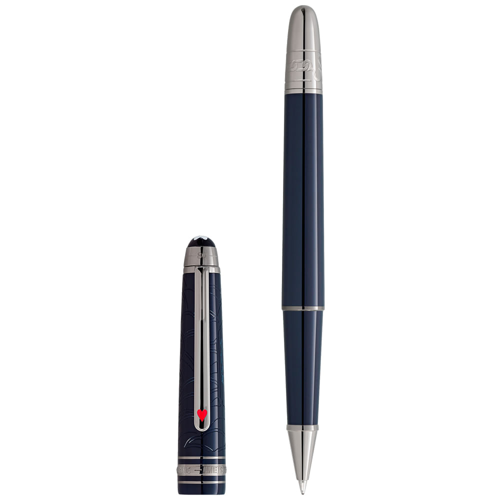 Caneta Rollerball Montblanc Meisterstuck Azul 132880