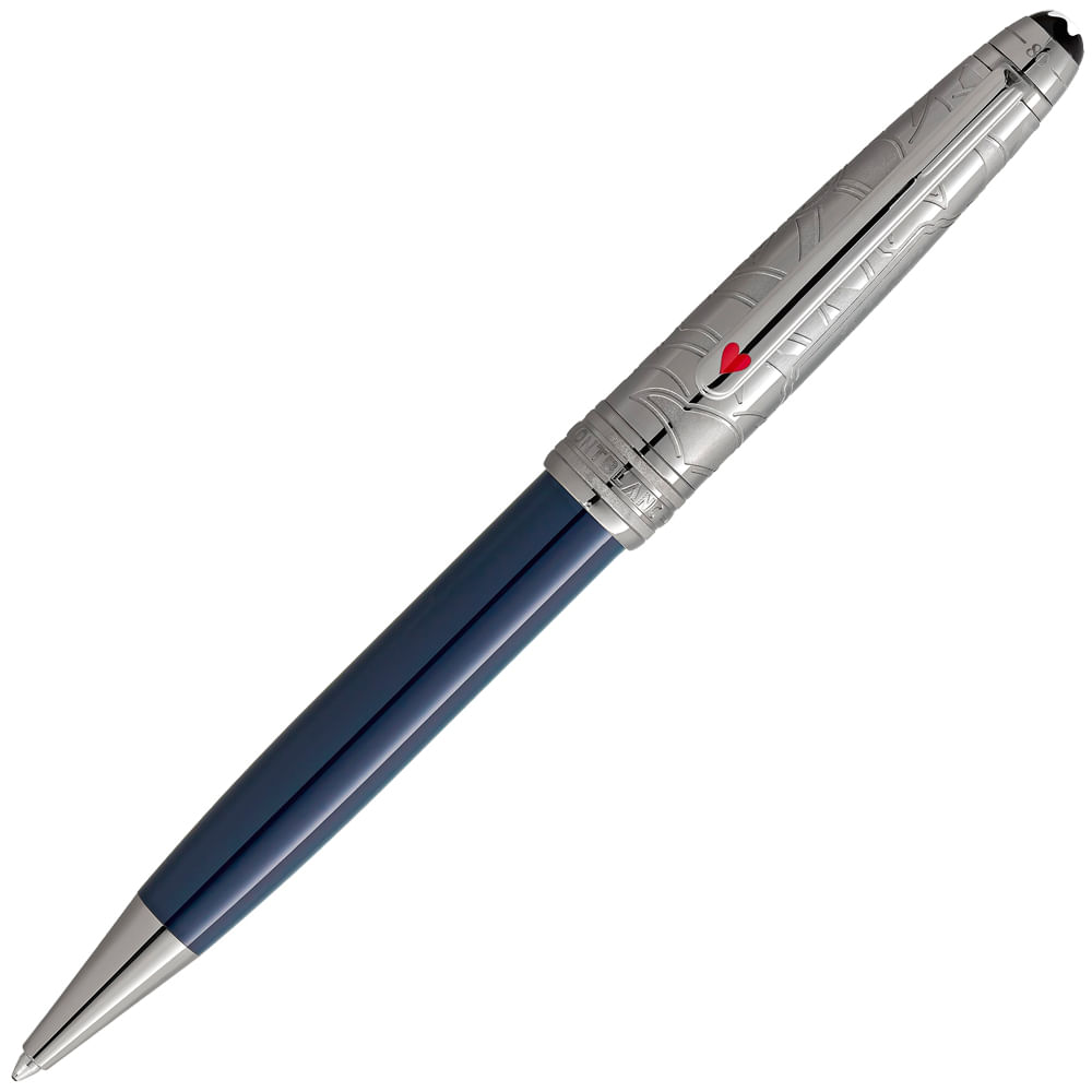 Caneta Esferográfica Montblanc Meisterstuck Azul 132895