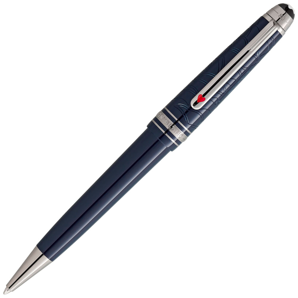 Caneta Esferográfica Montblanc Meisterstuck Azul 132877