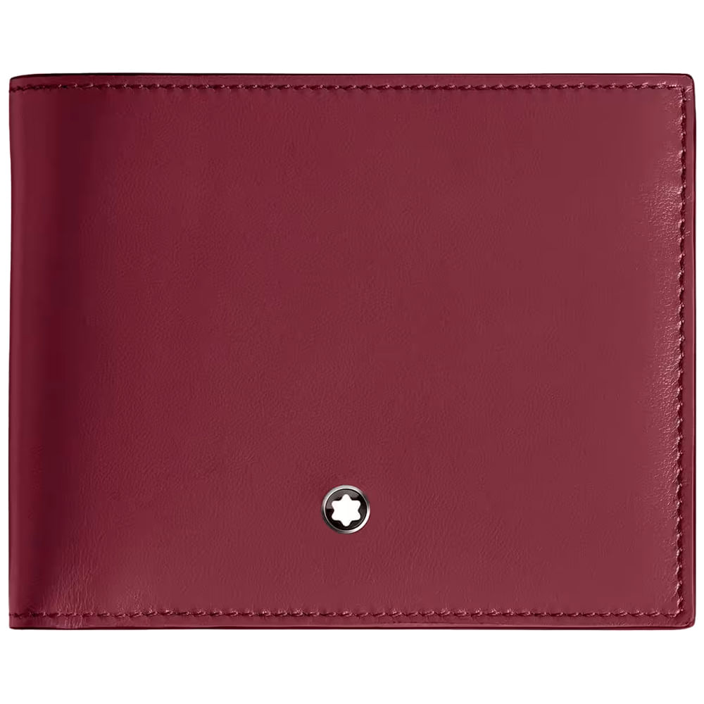 Carteira Montblanc Meisterstuck em Couro Cassis 199299
