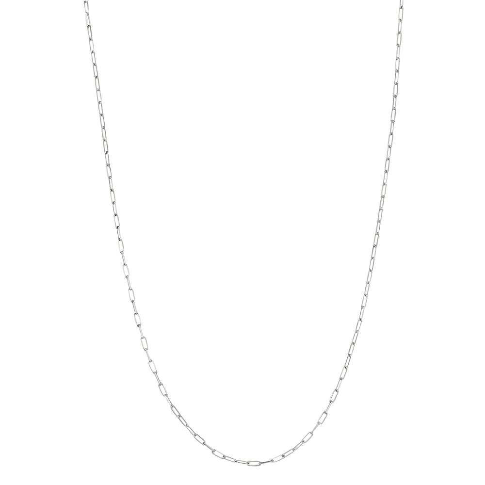 Corrente Life Cadeado Prata 60 cm