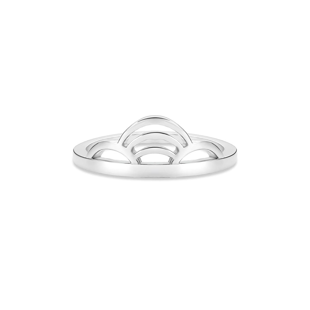 Anel Life Arcos em Prata 925