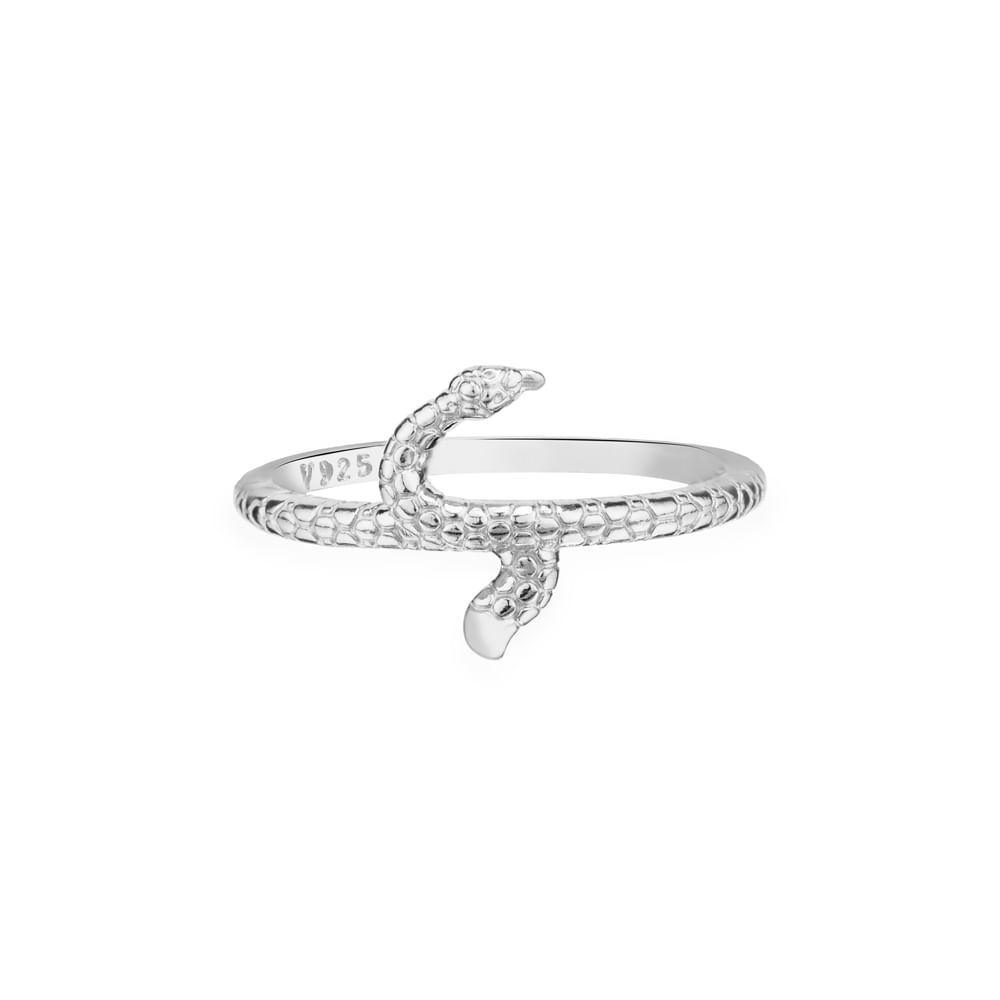 Anel Life Enigma Serpente em Prata 925