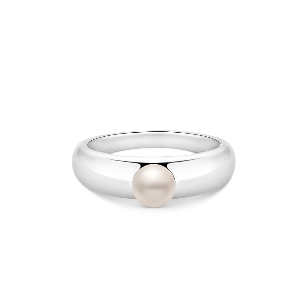 Anel Life Pérola em Prata 925