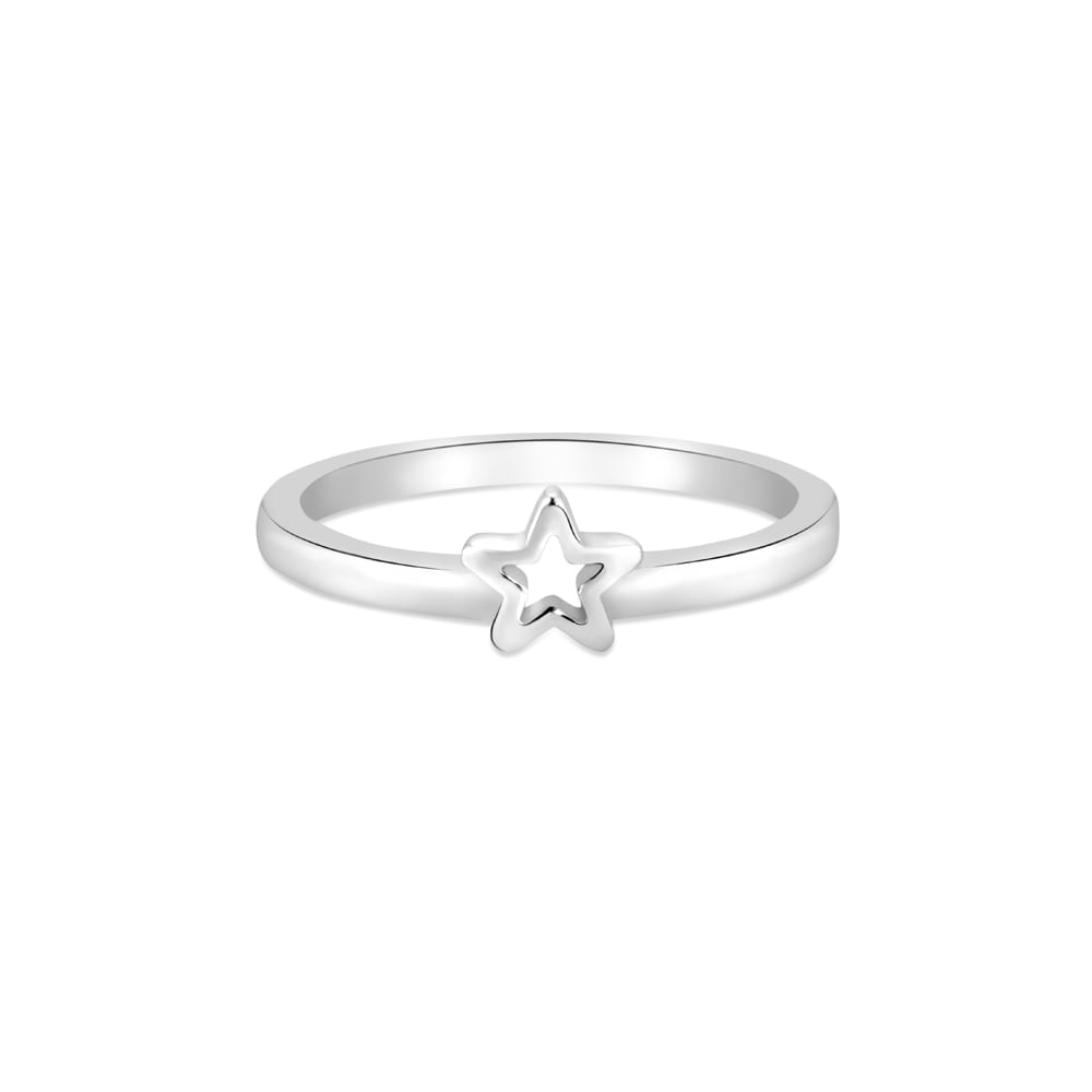 Anel Life Estrela em Prata 925
