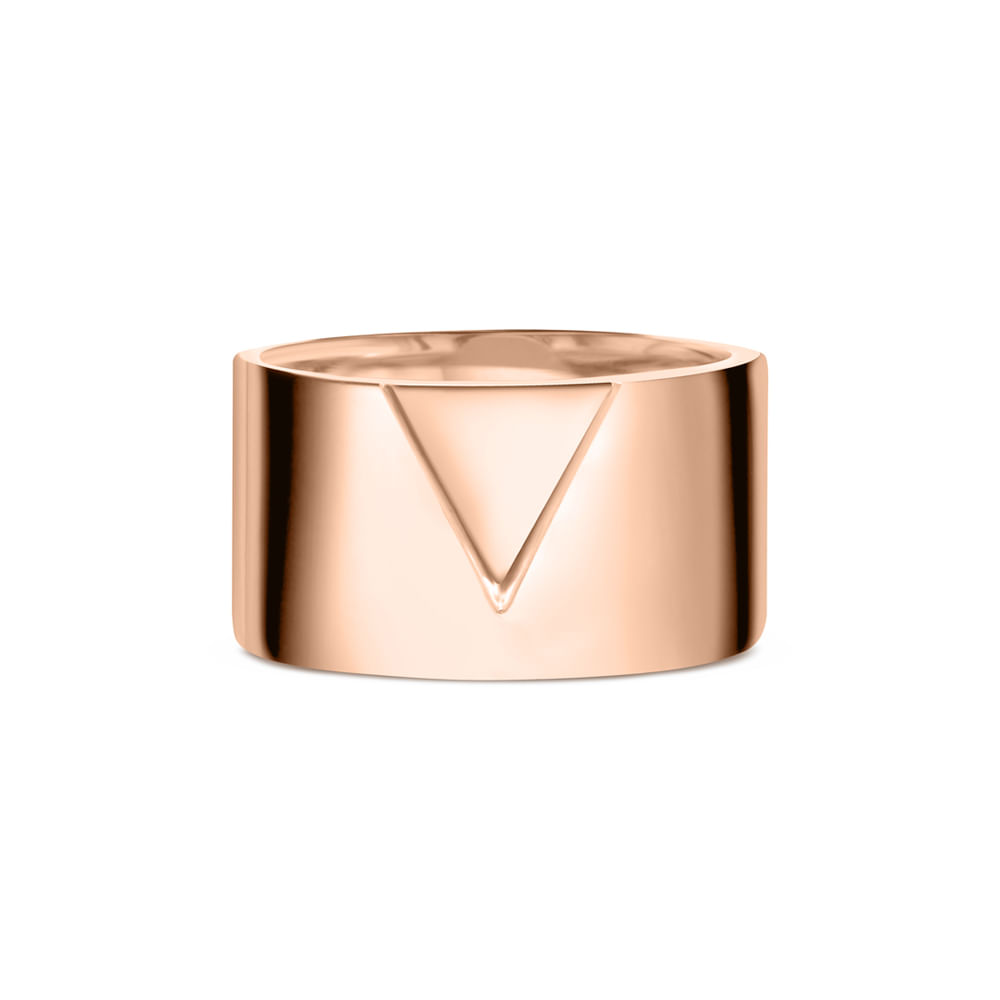 Anel Vivara em Ouro Rosé 18k