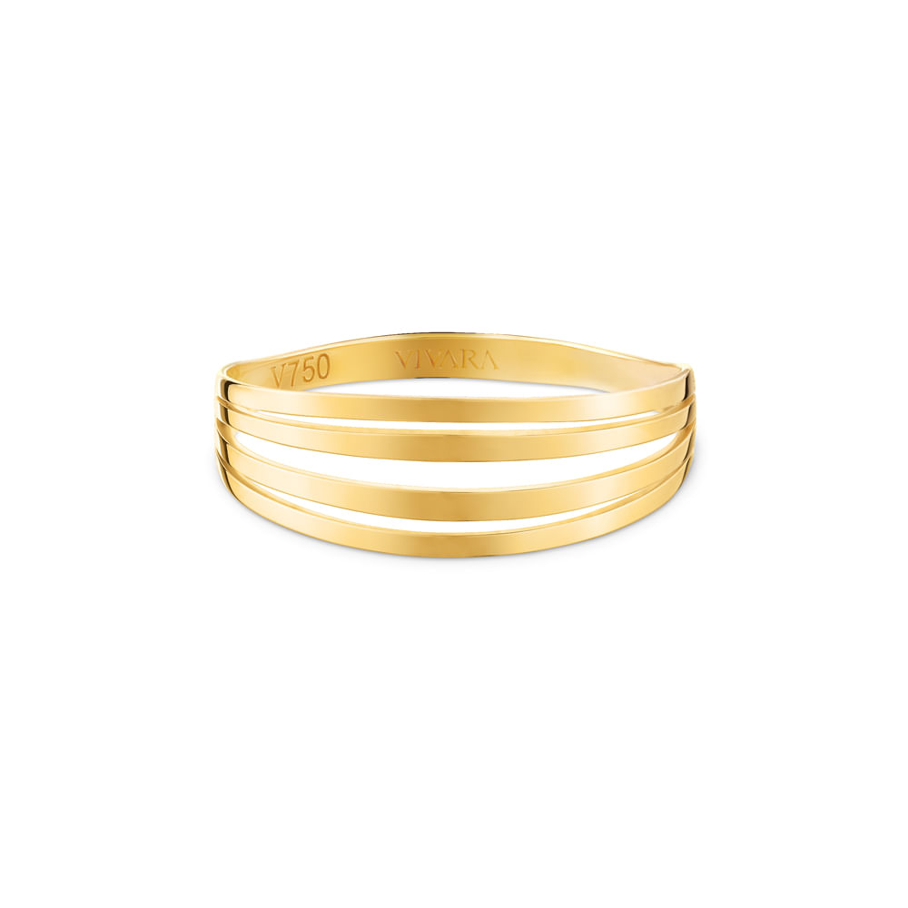 Anel Gold em Ouro Amarelo 18k