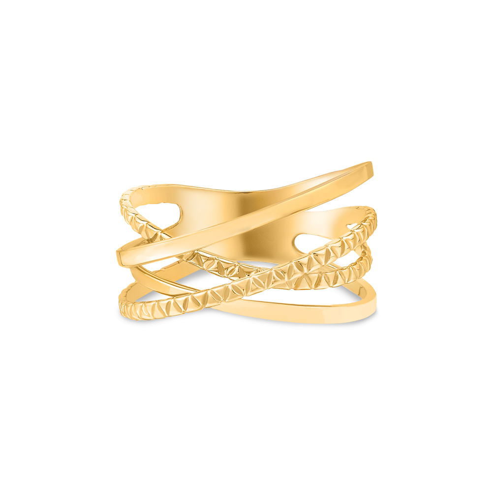 Anel Estelar em Ouro Amarelo 18k
