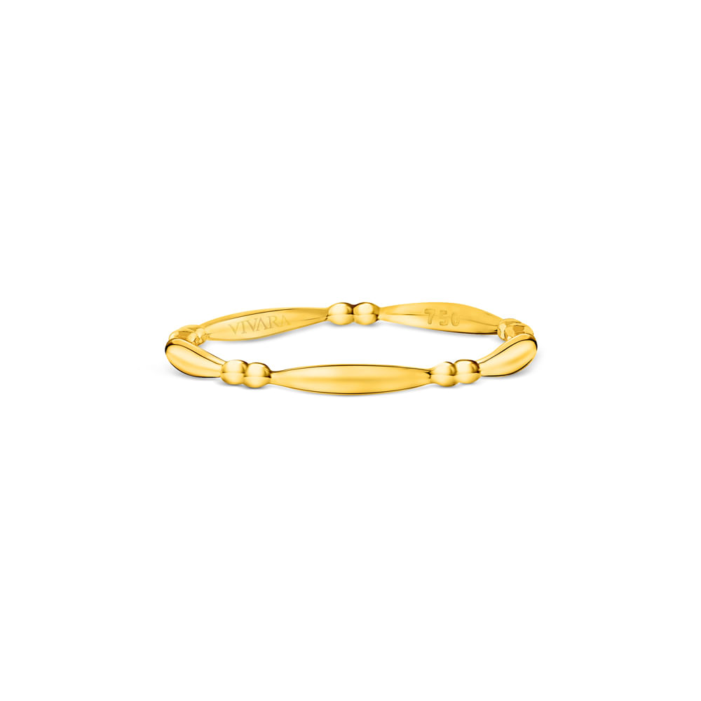 Anel Stacky em Ouro Amarelo 18k