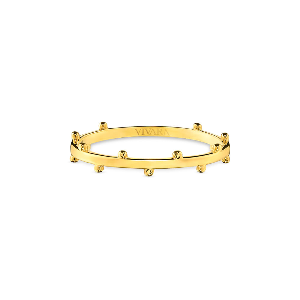 Anel Stacky em Ouro Amarelo 18k