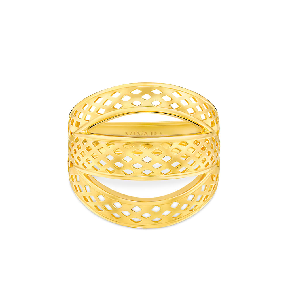 Anel Piton em Ouro Amarelo 18k