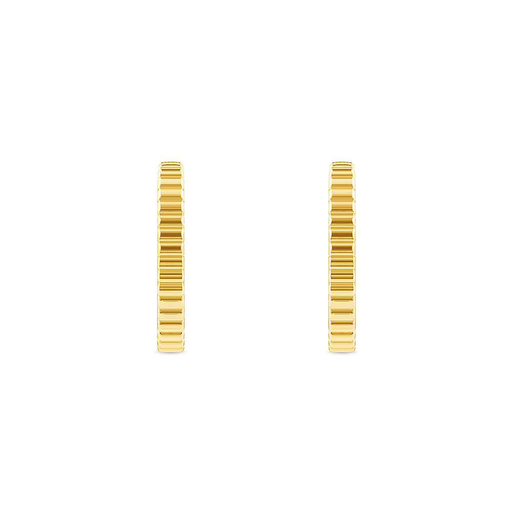 Brinco Ear Hook Gomos em Ouro Amarelo 18k
