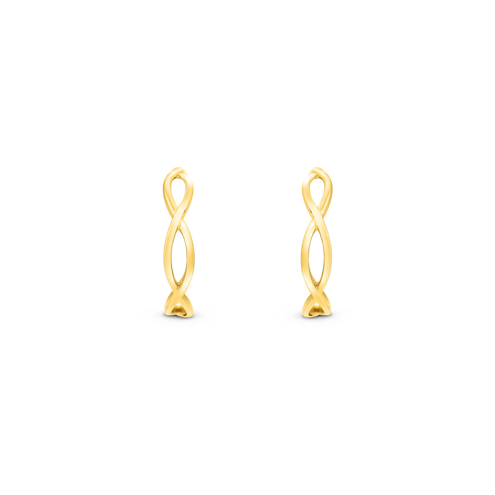 Brinco Argola Daily em Ouro Amarelo 18k