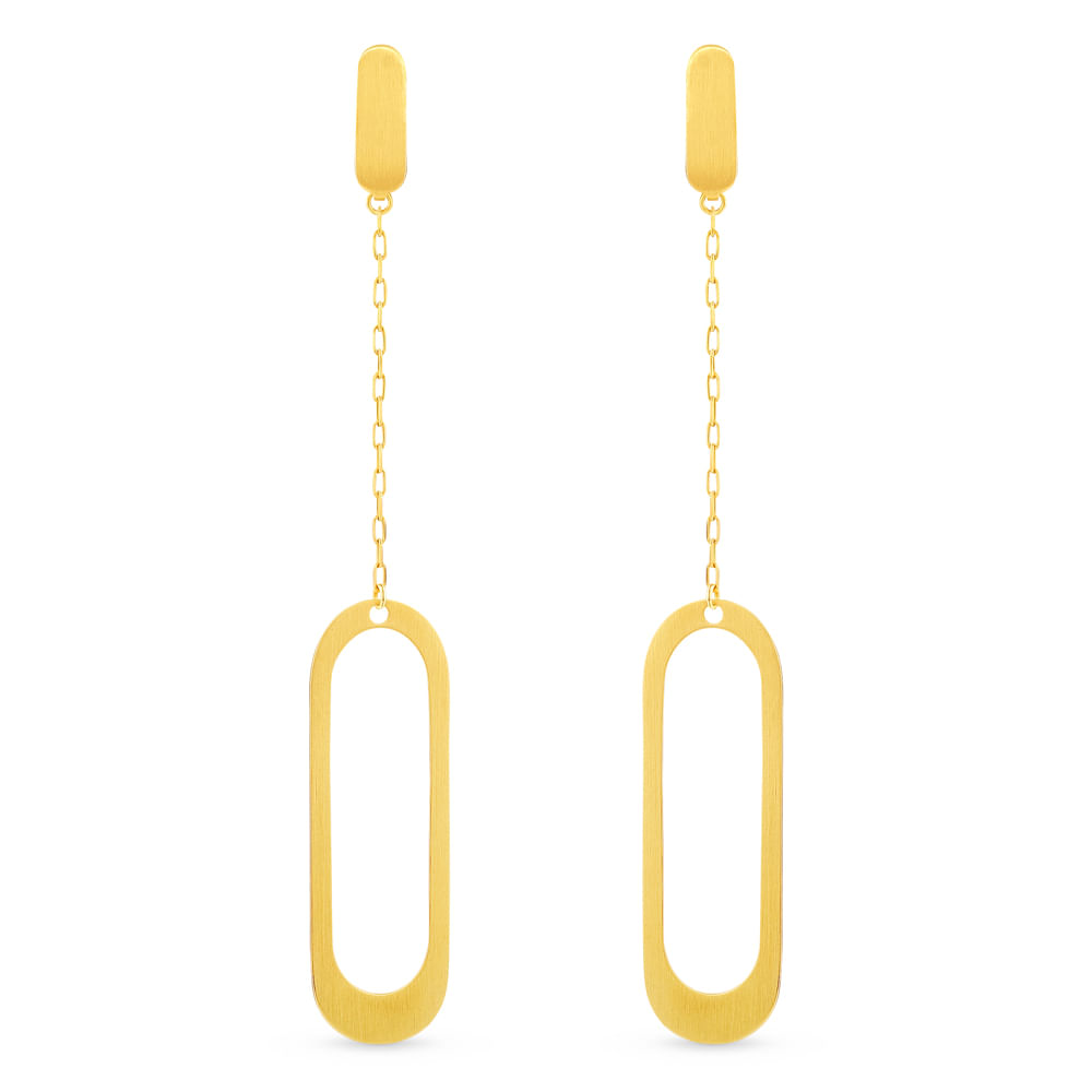 Brinco Gold Olimpic em Ouro Amarelo 18k