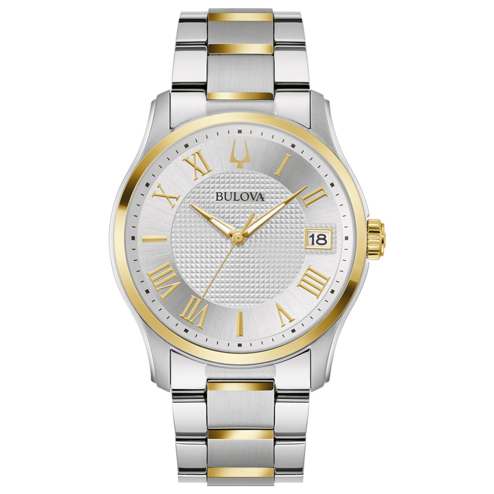 Relógio Bulova Wilton Masculino Aço 98B391N