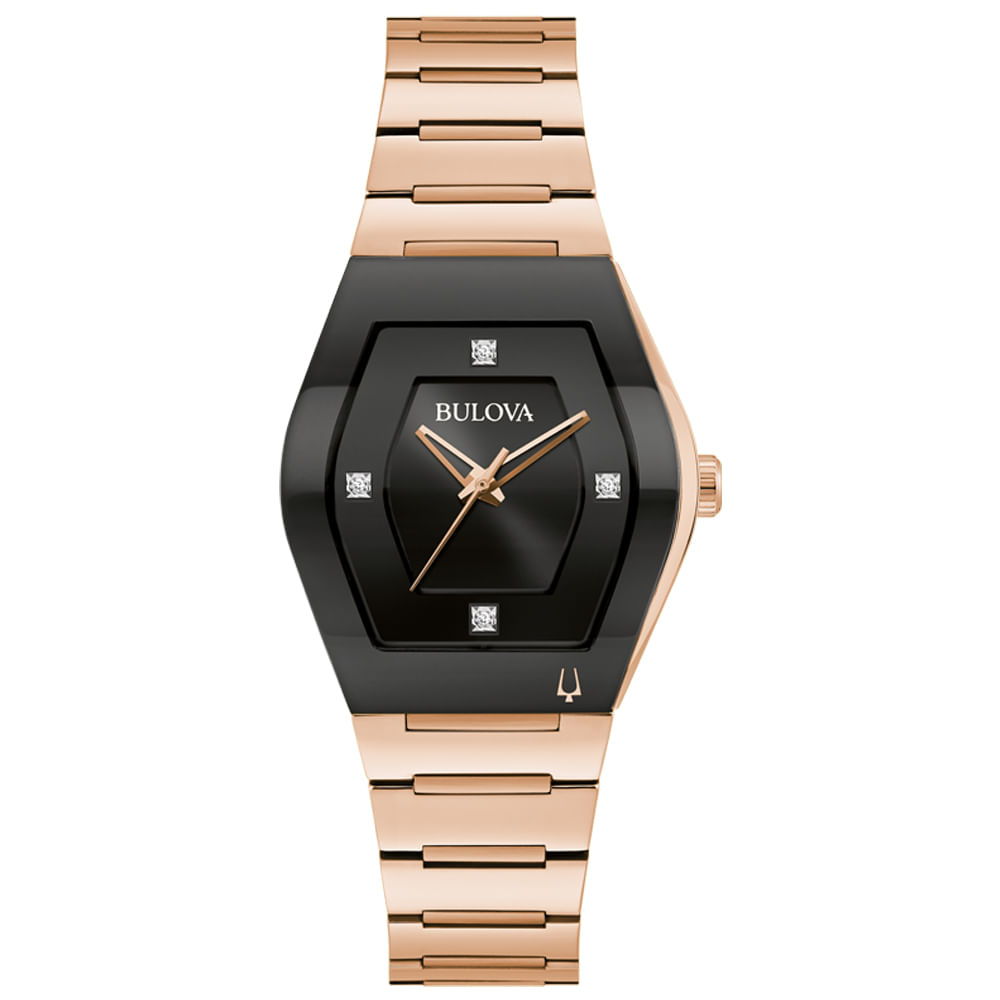 Relógio Bulova Futuro Feminino Aço Rosé 97P158N