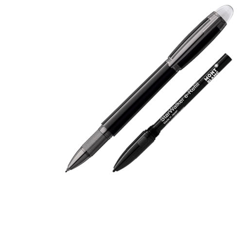 Caneta Montblanc Midnight Black Screenwriter S Preto Fineliner - 112680
