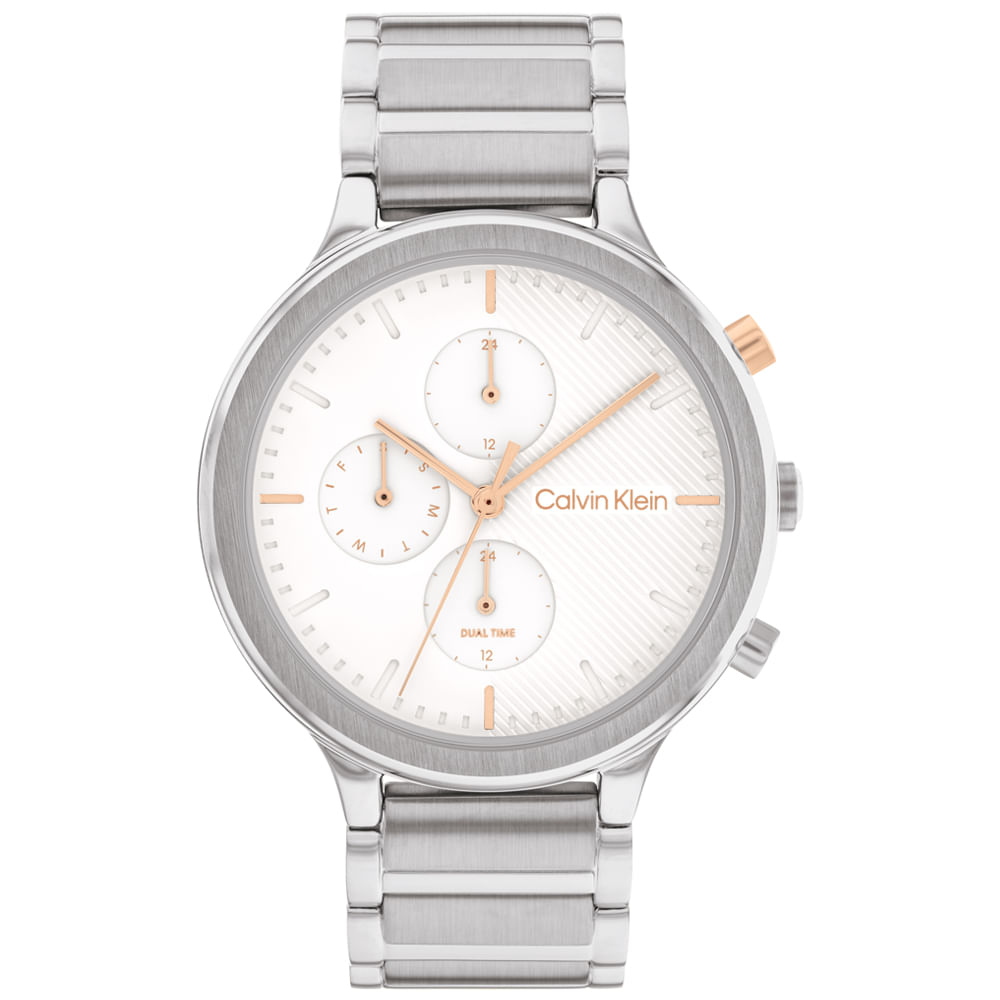 Relógio Calvin Klein Feminino Aço 25200238